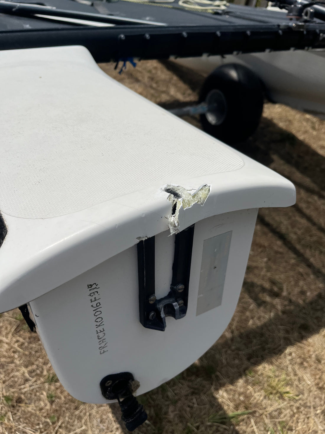 Hobie Dragoon Stern Re-Build