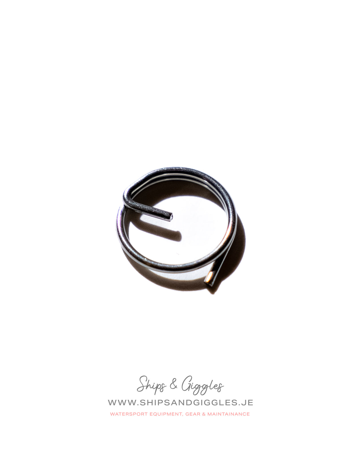 Split Rings - SS with Turnback