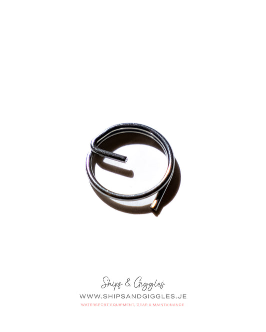 Split Rings - SS with Turnback