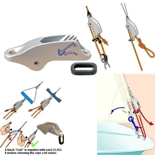 Trapeze & Vang Cleat - Cam Cleat