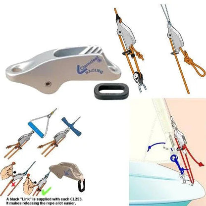 Trapeze & Vang Cleat - Cam Cleat