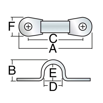 38mm Standard Eyestrap – Set of 2